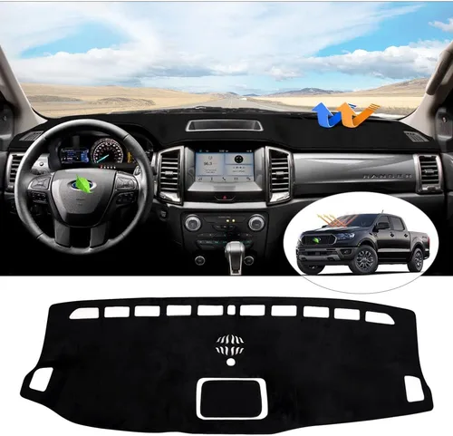 Vista 37 de CARTIST Cubierta de Tablero de Ajuste Personalizado para Chevy Chevrolet Silverado/GMC Sierra 1500 2014-2018, Silverado/GMC Sierra 2500HD 3500HD