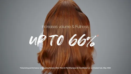 Vista 9 de Biotera Ultra Thick & Full Volumizing Conditioner for Fine, Limp Hair - Adds Volume & Fullness with Coconut & Coffee Extract, Enhances Shine &