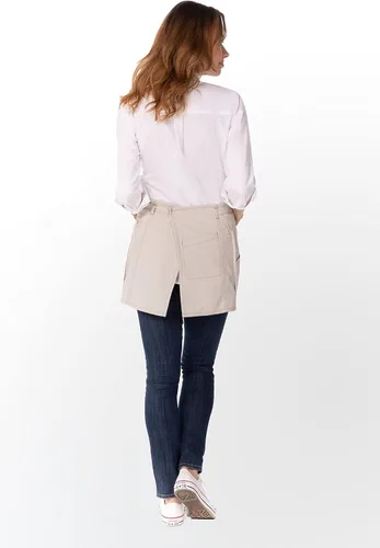 Vista 4 de Chef Works Delantal corto unisex Medford