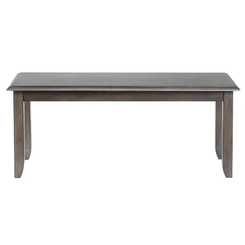 Vista 4 de Sunset Trading Shades of Gray - Banco de comedor, gris desgastado