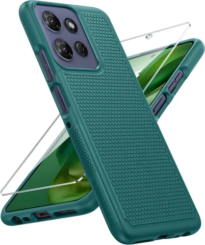 Vista 175 de FNTCASE Funda para iPhone 17 Pro: Fundas delgadas translúcidas de color azul claro compatibles con MagSafe, protección completa de la cámara