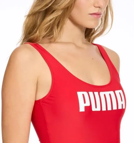 Vista 3 de PUMA Women's Scoop Back One Piece Swimsuit