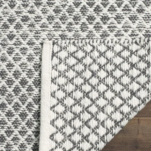 Vista 28 de SAFAVIEH Montauk Collection - Alfombra decorativa de 2 pies 3 pulgadas x 5 pies, color beige y marfil, algodón hecho a mano, ideal para zonas