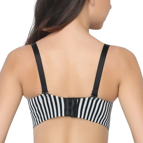 Vista 2 de FallSweet - Brasier para mujer con efecto realce, acolchado, sin forro, con dos copas adicionales