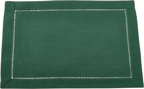 Vista 92 de SARO LIFESTYLE Servilleta de cóctel con borde cosido (juego de 12), negro, 6"x6