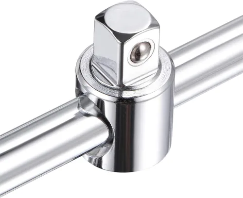 Vista 4 de uxcell 3/8 "Drive deslizante llave disyuntor barra T-Handle Socket herramienta de mano