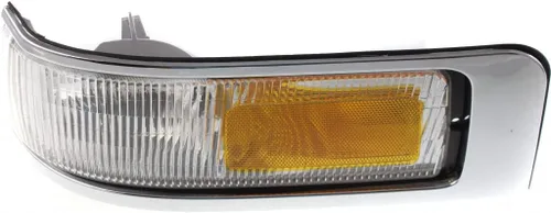 Vista 5 de Para Lincoln Town Car 1995 1996 1997 Luz de esquina lado del conductor w/logotipo de sangría Reemplazo para FO2550132 F5VY15A201B