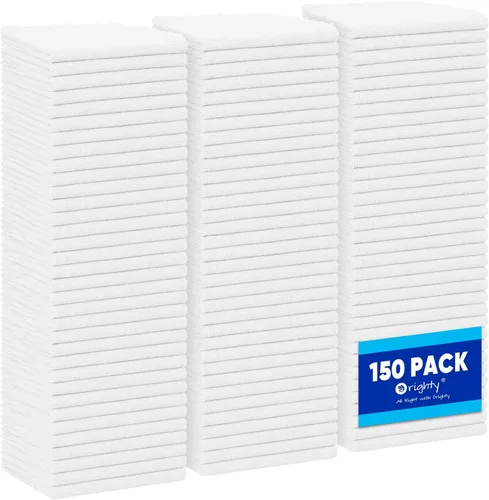Vista 43 de Orighty Paño de limpieza de microfibra a granel, paquete de 50 toallas de tienda, trapos de limpieza reutilizables, toallas de microfibra sin pelusa