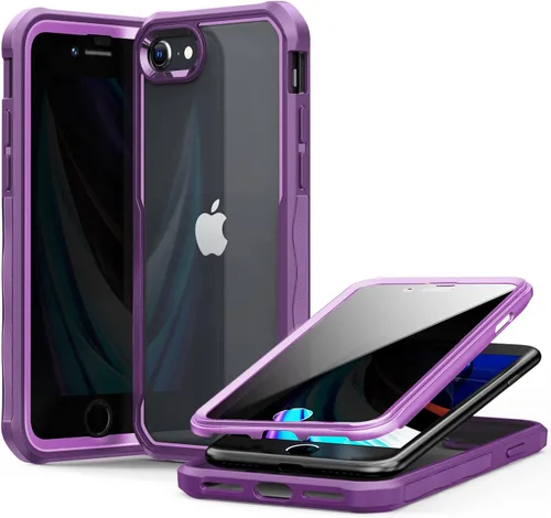 Vista 544 de CENHUFO Funda de privacidad para iPhone 11 Pro, funda de cuerpo completo con protector de pantalla de privacidad de vidrio templado 9H integrado