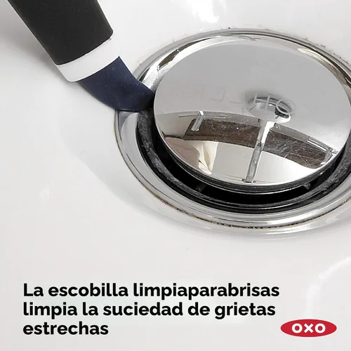Vista 2 de OXO, Blue Good Grips - Juego de cepillos de limpieza profunda