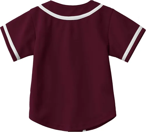 Vista 3 de Hat and Beyond camiseta de béisbol para hombre con botones hipster hip hop