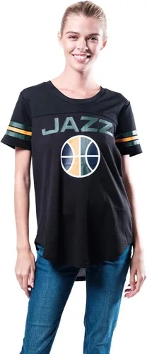 Vista 13 de Ultra Game - Camiseta de malla súper suave oficial de la NBA para mujer