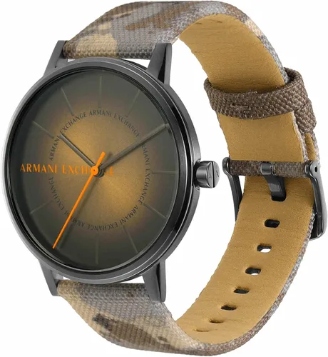 Vista 3 de Armani Exchange - Reloj de vestir de acero inoxidable para hombre