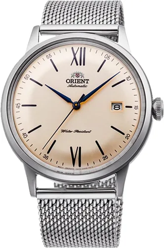 Vista 11 de Orient Bambino Versión 6 - Reloj de vestir automático/de cuerda manual Azul (correa de cuero)