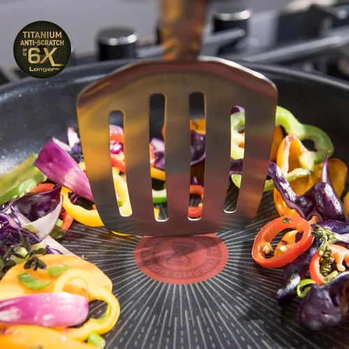 Vista 7 de Tefal Ingenio Preference ON - Juego de cacerolas, 7 piezas, apilable, mango extraíble, ahorro de espacio, antiadherente, inducción, acero