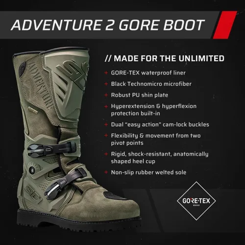 Vista 9 de Sidi Adventure 2 Gore Touring - Botas de motocicleta