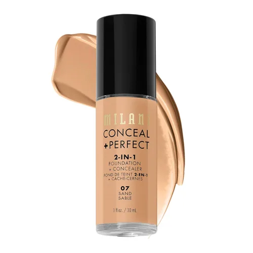 Vista 15 de Milani Conceal + Perfect - Maquillaje líquido de base, neutro ligero, 1