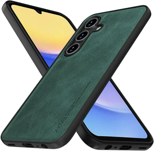 Vista 47 de X-level Funda para Samsung Galaxy A53 5G - Funda delgada de piel sintética de alta calidad para teléfono A53 5G, suave, a prueba de golpes, Marrón
