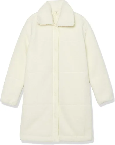 Vista 6 de Tienda Essentials Abrigo de sherpa de peluche de gran tamaño para mujer (anteriormente Goodthreads)