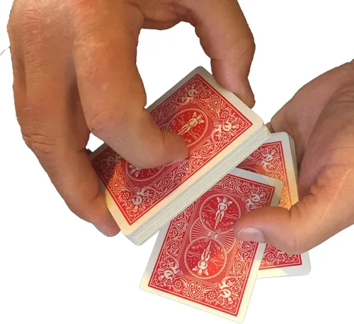 Vista 2 de La baraja de stripper (rojo o azul) incluye más de 100 trucos, trucos de cartas clásicos que seguro sorprenderán