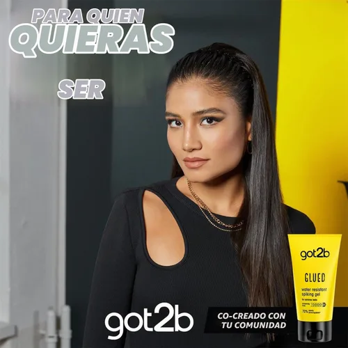 Vista 2 de Schwarzkopf Got2b Pegamento pegado para estilizar, resistente al agua (5.1 fl oz), paquete de 2