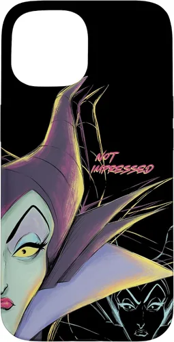 Vista 6 de iPhone 16 Disney Villains Maléfica No Impressed Funda de Halloween