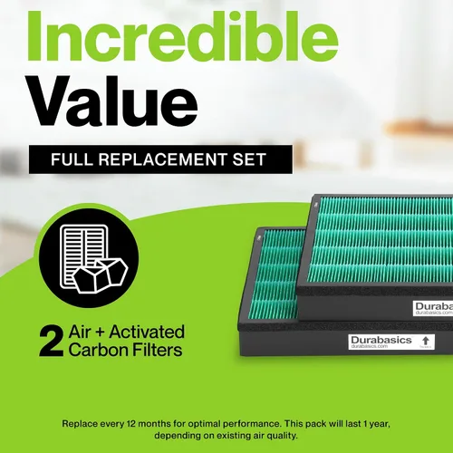 Vista 9 de Durabasics Repuesto compatible con Coway Airmega 400/400S, paquete de 2