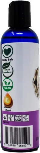Vista 3 de Lick Aceite de masaje con sabor a galletas y crema, aceite de masaje comestible de postre cremoso con aceite de almendras dulces y vitamina E
