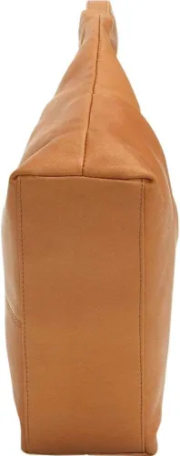 Vista 3 de Le Donne Top Zip Hobo Bolso de mano - Colombiano Vaquetta Cuero Vaquetta Mujer