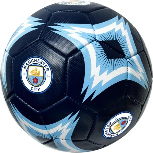 Vista 3 de Icon Sports Balón de fútbol del Manchester City para todas las edades, tamaño 5, 4 y 2, pelota de Man City con licencia