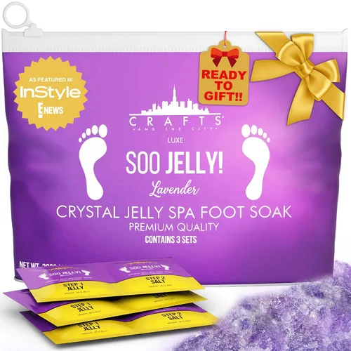 Vista 9 de Crafts And The City SOO Jelly - Paquetes de pedicura para pies - Gel de pedicura para pies - Gel de pedicura para pies - Gel de pedicura para pies