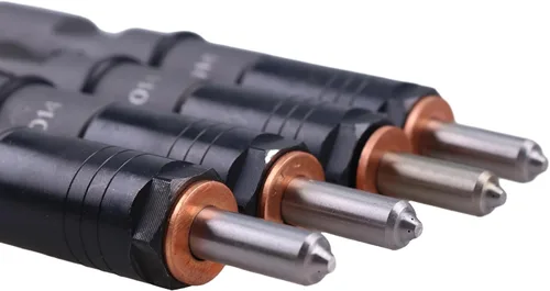 Vista 3 de FridayParts - 4 inyectores de combustible 2645K014 234-2906 compatibles con motor Perkins 1104C-E44T Caterpillar CAT 3054 de repuesto