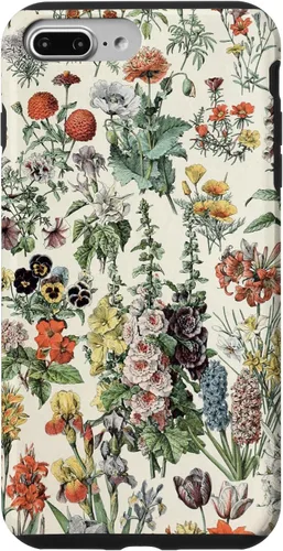Vista 12 de Cute Flowers Vintage Botanical Flower Illustration Case for iPhone 17