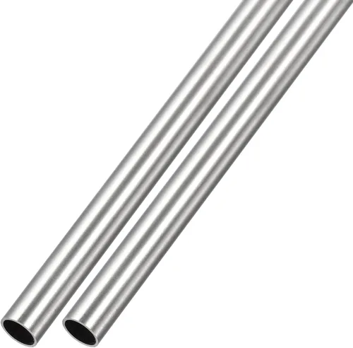Vista 11 de METALLIXITY Tubo de acero inoxidable 316 (0.039 in de diámetro exterior x 0.006 in de pared T x 9.843 in de largo), 2 piezas, tubo recto