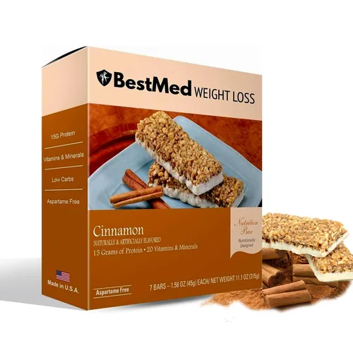 Vista 9 de BestMed - Barra de proteínas – 0.55 onzas de proteína, baja en carbohidratos, baja en azúcar, alta fibra, baja en calorías, barra nutricional