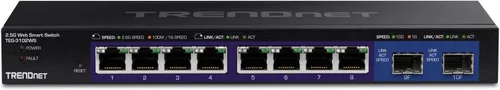 Vista 10 de TRENDnet Conmutador Web Inteligente Multi-Gig de 10 Puertos, TEG-3102WS, 8 Puertos 2.5GBASE-T, 2 Ranuras SFP+ de 10G, Divisor Ethernet, Carcasa