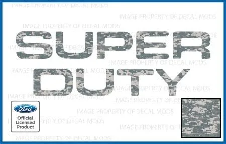 Vista 19 de 2008-2016 Insertos de letras para portón trasero (calcomanías delgadas) de reemplazo para Ford F250 F350 F450 Super Duty (2008-2016) Bandera