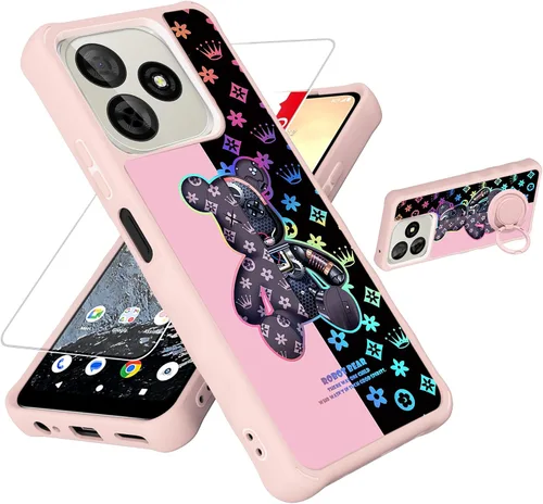 Vista 55 de jioeuinly Funda para Tecno Spark Go 2025 Compatible con Tecno Spark Go 1 / GO 1S / Pop 9 4G Funda de Teléfono Cubierta