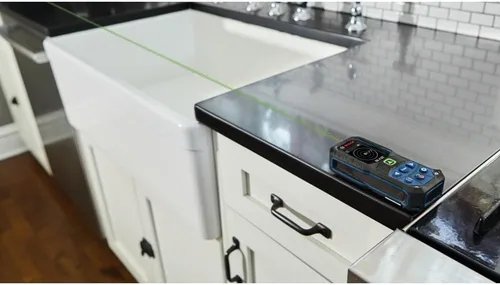 Vista 7 de Bosch Medidor láser GLM165-25G Blaze™ Green-Beam de 165 pies