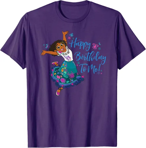 Vista 24 de Disney Camiseta Encanto Mirabel Madrigal ¡Feliz cumpleaños a mí! Negro