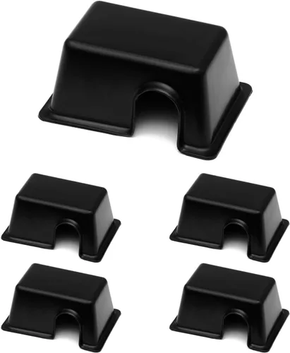 Vista 12 de Jungle Bob - Caja de piel rectangular para reptiles y serpientes - Plástico duradero - Crea un retiro oscuro para reducir el estrés de las mascotas