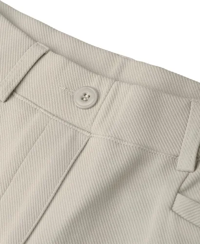 Vista 5 de siliteelon Pantalones de vestir para mujer, pantalones de trabajo para mujer, pantalones de vestir de cintura alta, pantalones de vestir para mujer