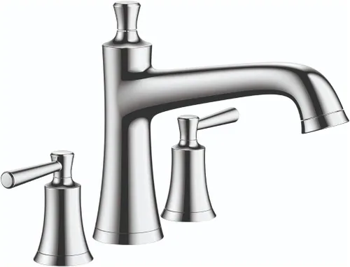 Vista 3 de hansgrohe 04776140 Joleena - Juego de 3 agujeros en bronce cepillado