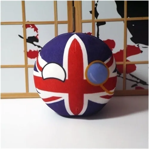 Vista 12 de 7.9 pulgadas, pelota de Polonia, Countryballs, Canadá, Reino Unido, Francia, baile de campo, decoraciones, cosplay de anime, juguetes de peluche