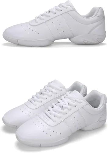 Vista 3 de Zapatos deportivos de animación aeróbica ultra cómodos para mujer, tenis de competición de entrenamiento para adultos y jóvenes