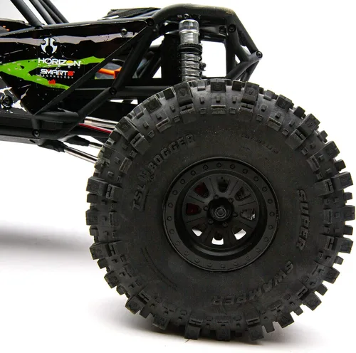 Vista 9 de Camión RC Axial 1/10 RBX10 Ryft 4WD Sin Escobillas Rock Bouncer RTR (Batería y Cargador No Incluidos), Negro, AXI03005T2