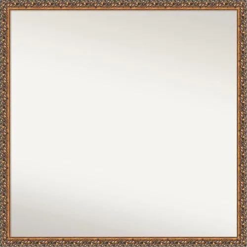 Vista 89 de Amanti Art Espejo de baño de bronce para sobre fregadero, 29 x 19 pulgadas, espejo rectangular de bronce antiguo, marco de madera tradicional