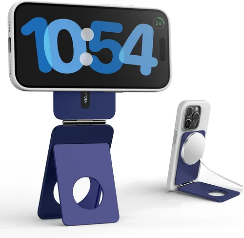 Vista 10 de IST IDEA - Trípode Magsafe para iPhone, aleación de aluminio ligero, ajuste de ángulo e imanes fuertes, trípode compatible con 17/16/15/14/13/12