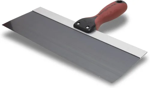 Vista 6 de MARSHALLTOWN DuraSoft II 4508D - Cuchillo de cinta de acero azul de 8 pulgadas, para acabado de paneles de yeso