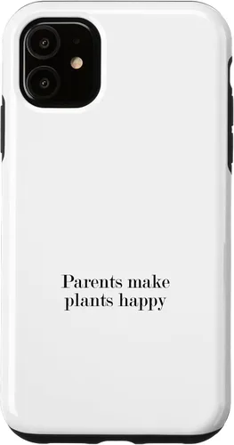 Vista 8 de iPhone XR Parents make plants happy Case